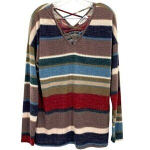 Purson Los Angeles Women’s Southwestern Knit Sweater